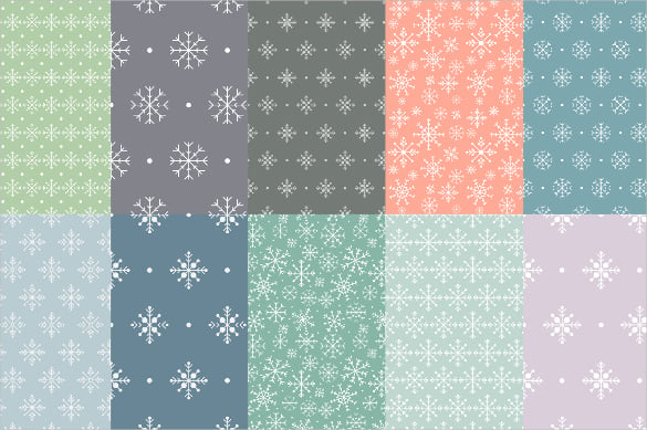 10-seamless-snowflake-pattern