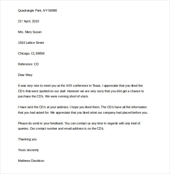 Business Complaint Letter – 16+ Word, PDF Documents Download