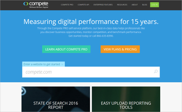 compete web analytics tool