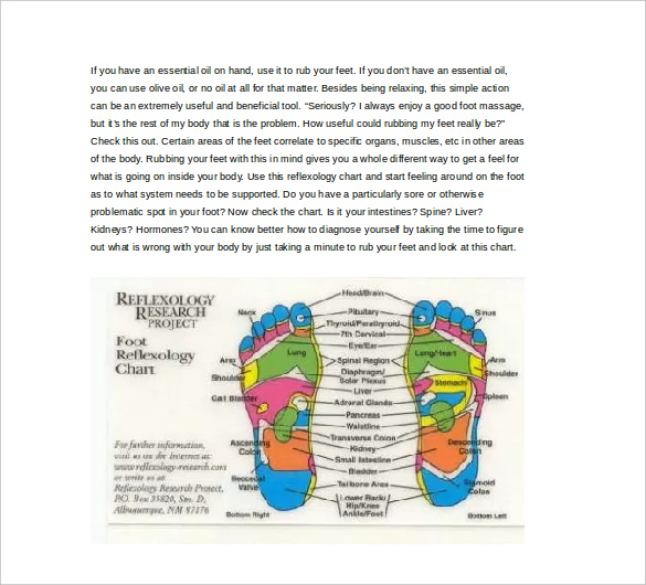 reflexology massage