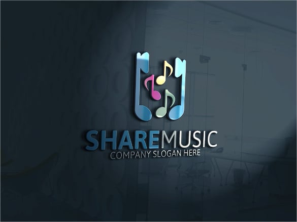 melody share music logo download