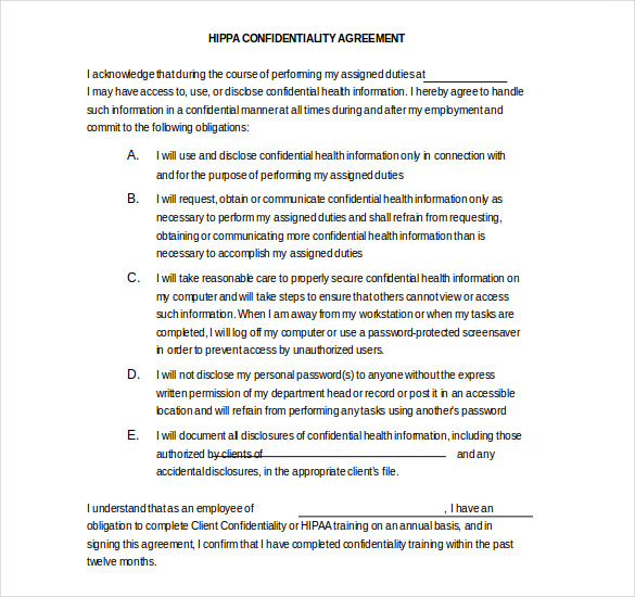 View of 34+ Word Confidentiality Agreement Templates Free Download