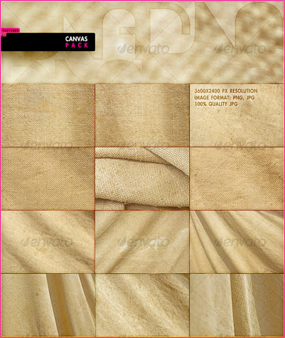 canvas texture design pack download