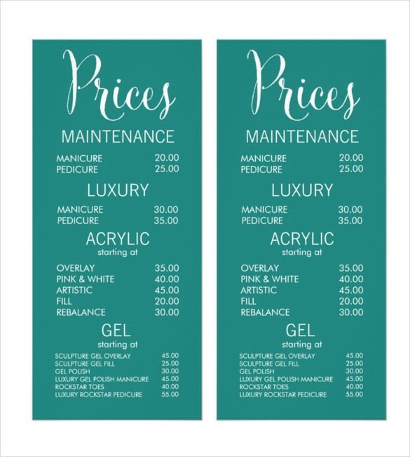 example-jade-beauty-salon-menu-price-list-template-download