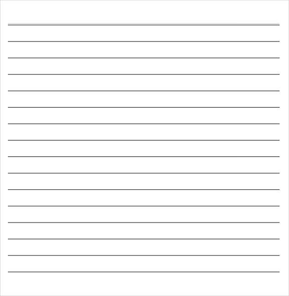 microsoft word lined paper template download