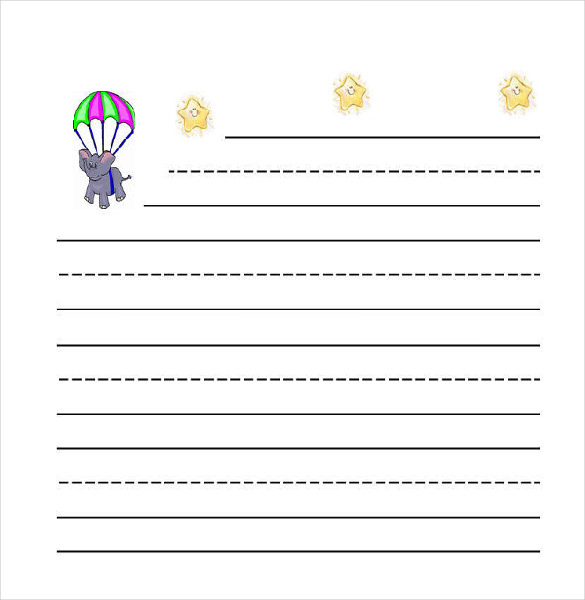 Lined Paper for Kids  Customize Online & Download Free