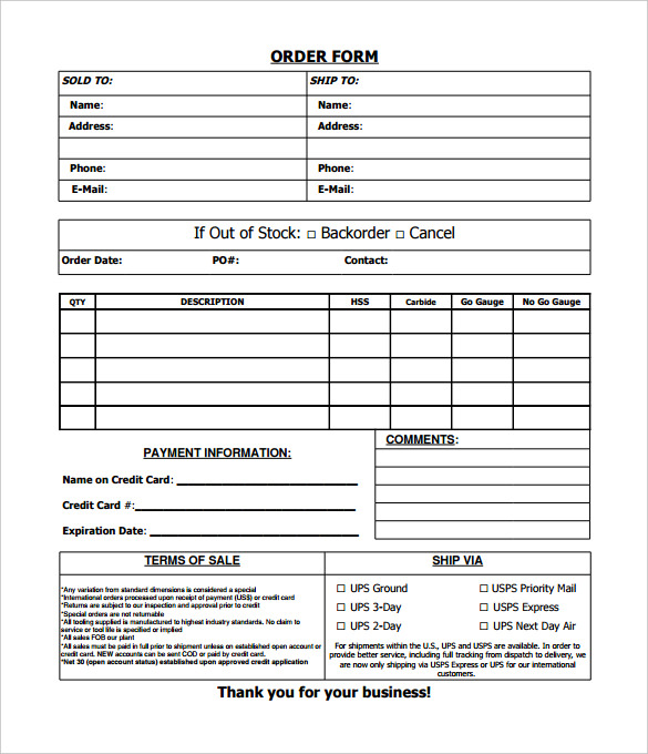 jgs order confirmation template blank pdf download