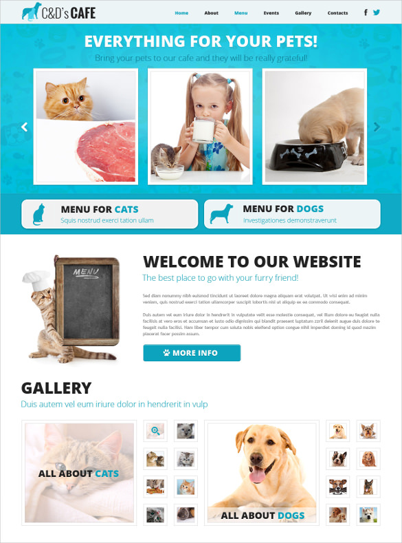 16+ Animal & Pets Bootstrap Themes & Templates Free & Premium Templates
