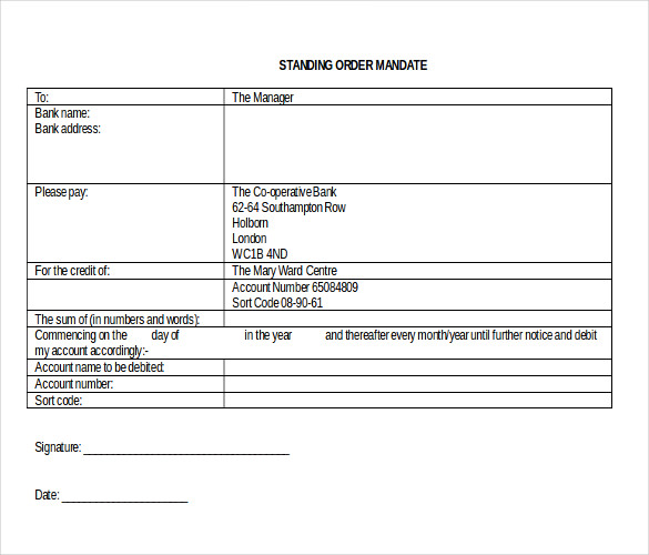 28 blank order templates free sample example format download