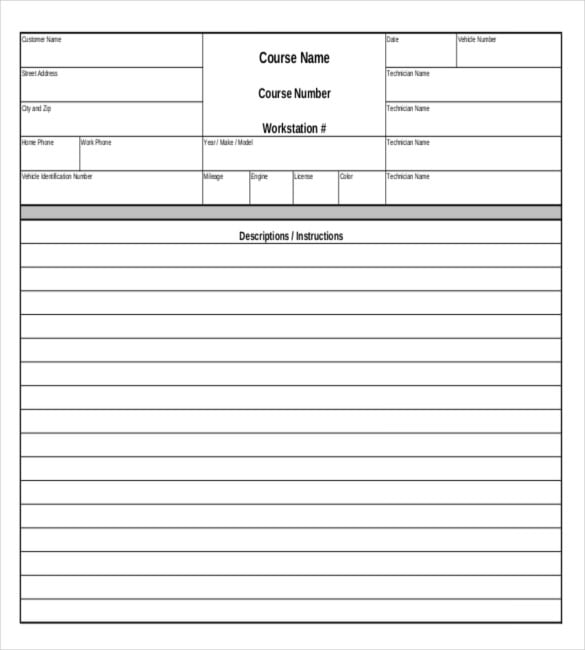 Repair Shop Work Order Template from images.template.net