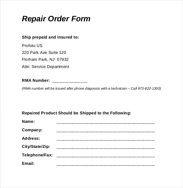 sample-repair-order-form-download