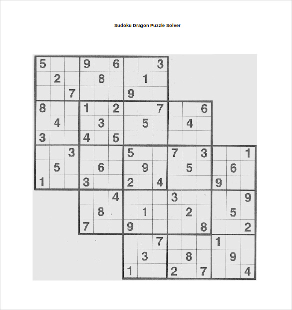 15 Word Sudoku Templates Free Download Free Premium Templates