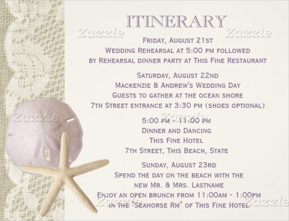 52  Wedding Itinerary Templates DOC PDF PSD 52  Wedding Itinerary Templates DOC PDF PSD