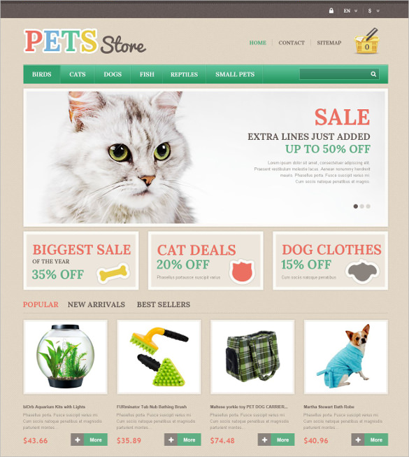 11+ Animal & Pets Themes & Templates Free & Premium Templates
