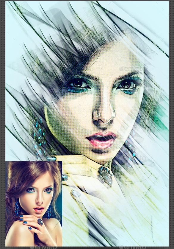 artistic photo manipulation photoshop psd format