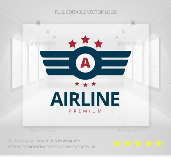 designer airline logo