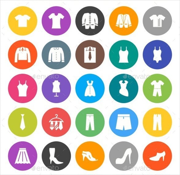stunning-clothes-fashion-flat-round-icon-download