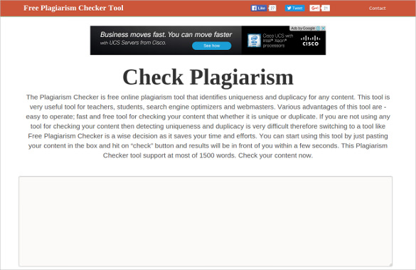 plagiarism checker free online