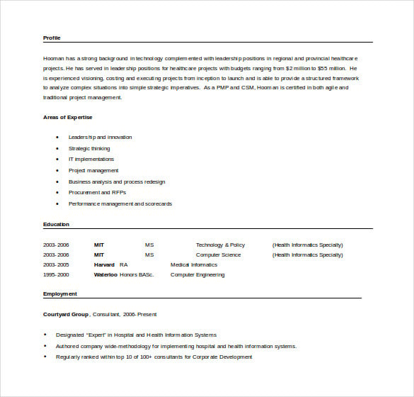 21 word professional resume templates free download