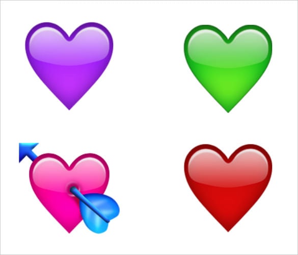 heart emoji pictures download for android
