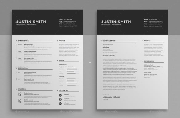 well organized professional resume word template