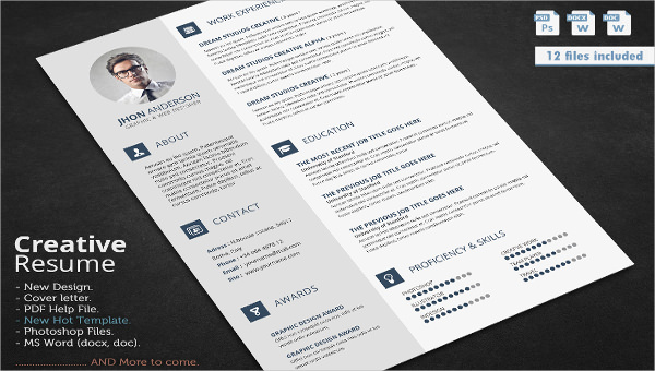 Resume template free download