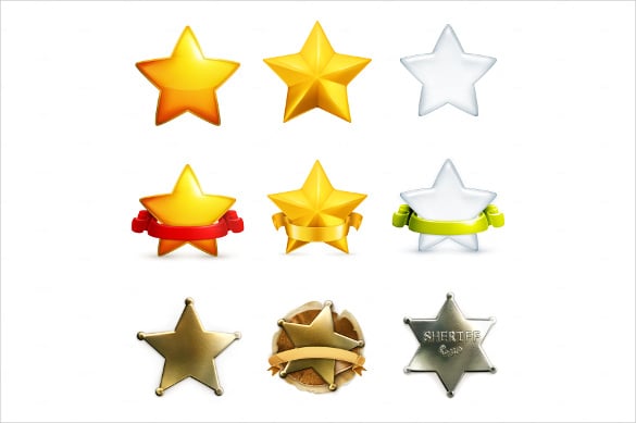star vector illustration icons download