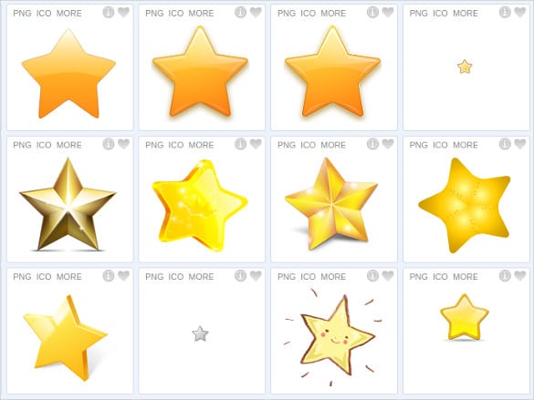 simple star icon download