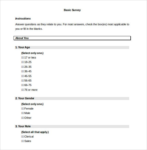 39-word-survey-templates-free-download