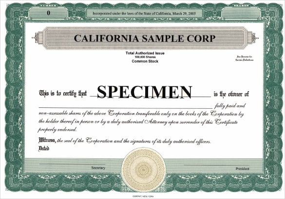 california-corporation-share-stock-certificate-printable