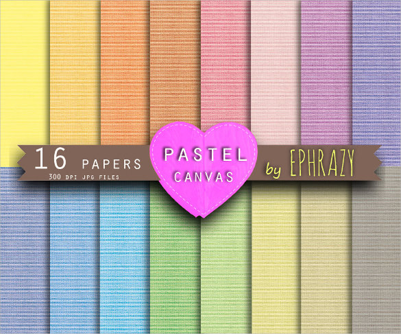 pastel canvas textures set download