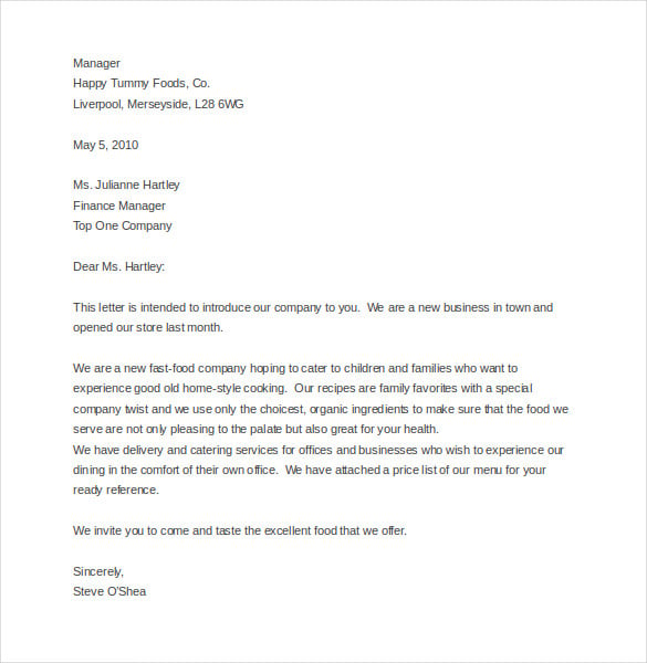 business complaint letter template download