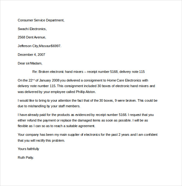 9 Discrimination Complaint Letter Templates Free Sample Example 