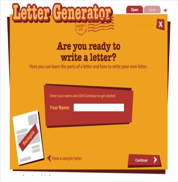 Image result for letter generator