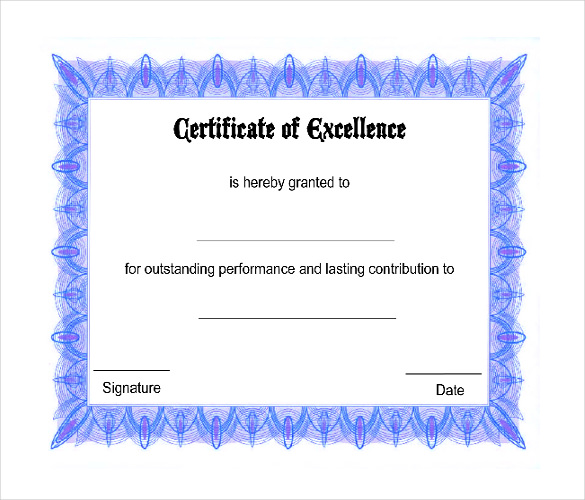 11+ Word Award Templates Download PSD, AI, Word, InDesign