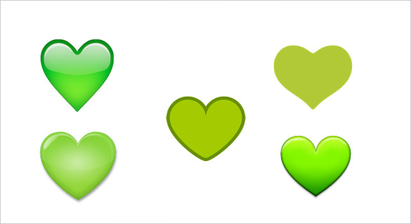 green heart emoji for android phones