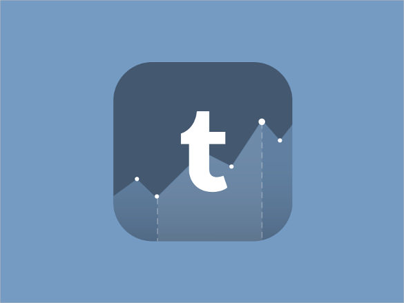 tumblr analytics icon download