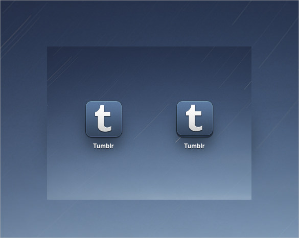 flat tumblr icon download