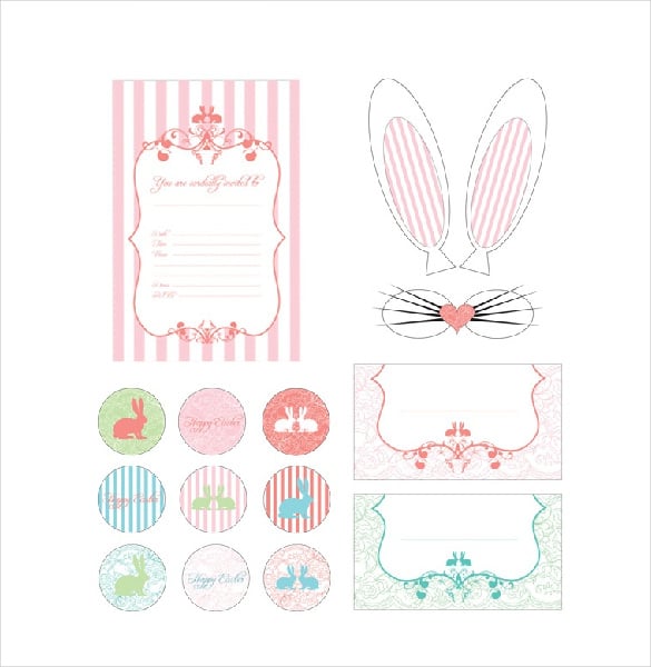easter bookmark template