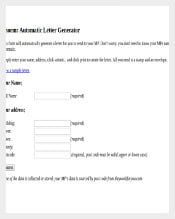 Complaint Letter Generator Sample Download1