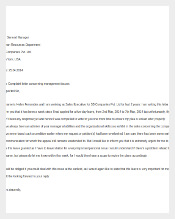 Employee complaint letter To Management1
