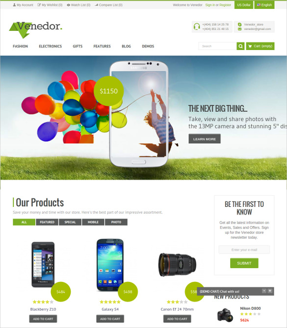 52+ Best Prestashop Themes & Templates | Free & Premium Templates