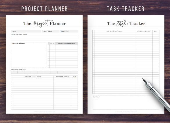 Task Tracking Template 10 Free Word Excel PDF Format Download 