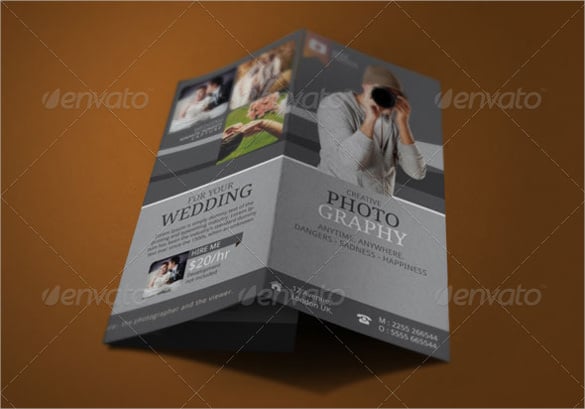 creative photography brochure template download