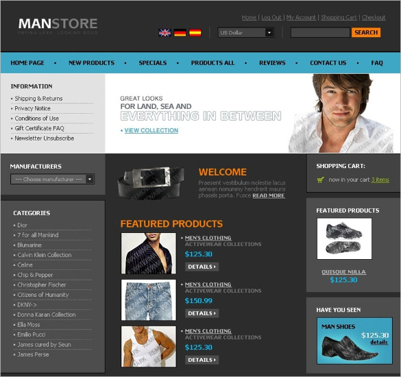 48+ Best ZenCart Themes & Templates 2023