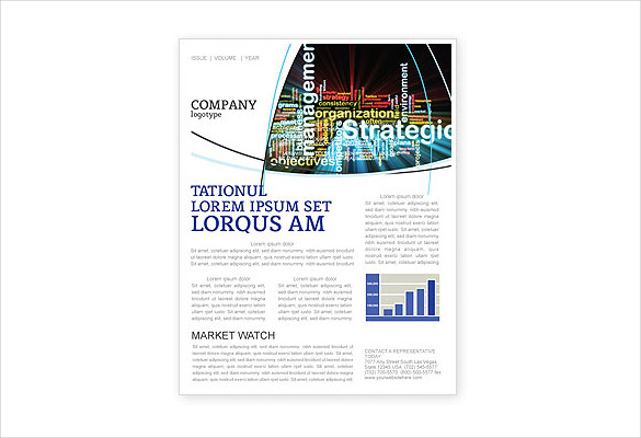strategic management newsletter word template