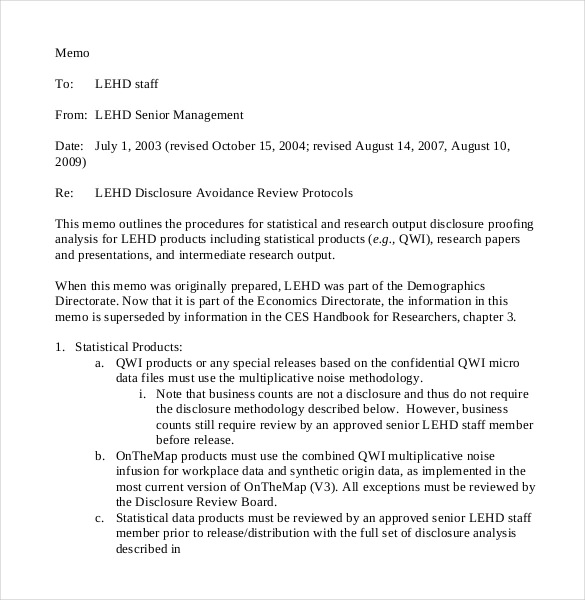 Confidential Memo Template 14+ Word, PDF, Google Docs Documents Download