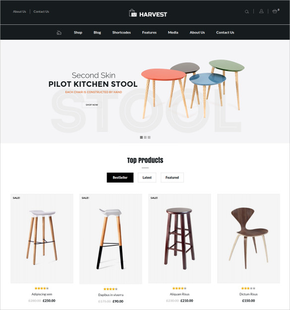 furniture multipurpose woocommerce theme