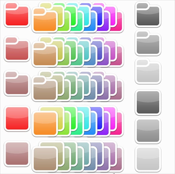 custom folder and tile icons