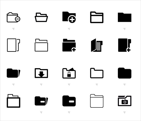 Folder Icons 36+ Free PSD, AI, Vector EPS Format Download